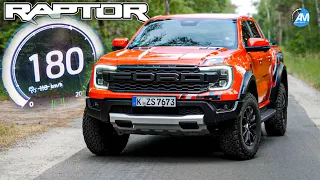 2023 Ford Ranger RAPTOR (V6 Bi-Turbo) | 0-188 km/h acceleration🏁 | by Automann in 4K