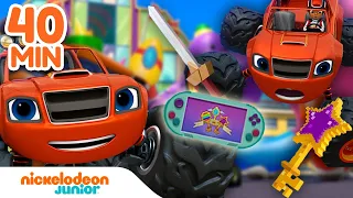 Blaze et les Monster Machines | Les meilleurs jeux pour enfants de Blaze ! 🕹| Nickelodeon Jr. France