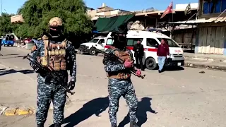 Twin suicide bombing strikes Baghdad