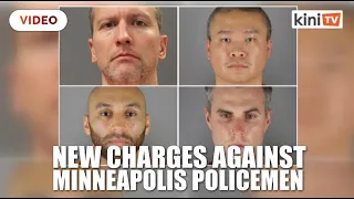 All four Minneapolis police officers charged in George Floyd death