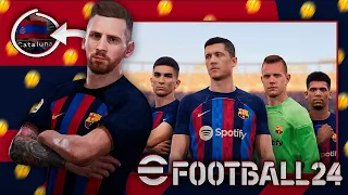 БАРСА ПОКИДАЕТ eFootball 2024 и УХОДИТ к EA FC 24?