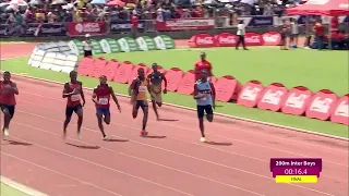 200m Inter Boys Finals - Coca Cola Games 2023