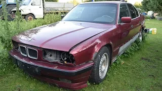 Starting 1993 BMW E34 525TD After 1 Year