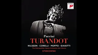 Giacomo Puccini "Turandot" (04/03/1961, MET) - Birgit Nilsson, Franco Corelli, Anna Moffo