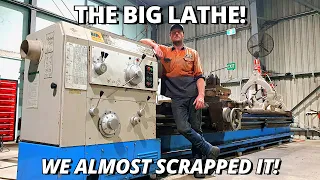 The BIG Lathe Update | Workshop Machinery | Setup and Leveling