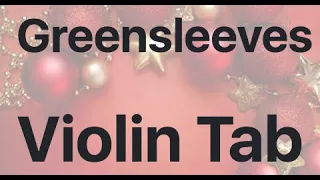 Learn Greensleeves on Violin - How to Play Tutorial