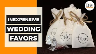 Inexpensive Wedding Favors - Easy Wedding Favors to Make at Home!