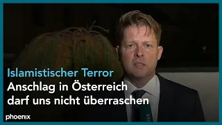 Einschätzungen von Guido Steinberg zum islamischen Terror am 03.11.20