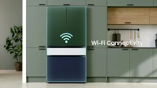 Use Wi-Fi Connectivity: Bespoke French Door Refrigerator | Samsung