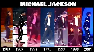 MOONWALK EVOLUTION By Michael Jackson (1983 - 2009) [ 4K ]