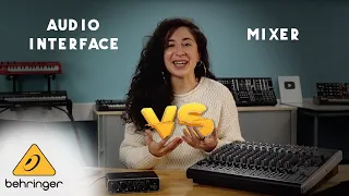 Mixer VS Audio Interface