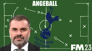 Tactical Analysis w/FM23 | Ange Postecoglou at Tottenham Hotspur