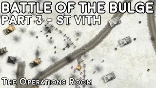 Battle of the Bulge, Animated - Part 3, St Vith