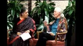 Dr. Jane Goodall & Dr.Vandana Shiva in conversation with Amy Goodman at the IWECI Summit