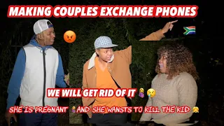 Making couples switching phones for 60sec 🥳 SEASON 2 ( 🇿🇦SA EDITION )|EPISODE 91 |