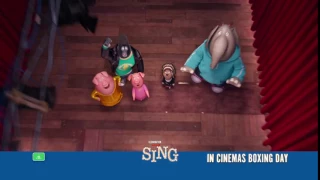SING - In Cinemas Boxing Day