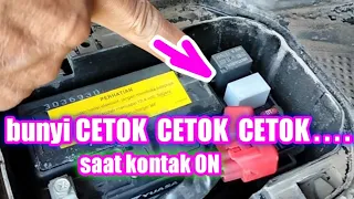 VARIO esp bunyi CETOK CETOK di box SEKRING saat KONTAK ON