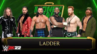Men's 2022 Money in the Bank Ladder Match | WWE 2K22 | 4K