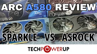 Intel Arc A580 Review: ASRock Challenger VS Sparkle Orc