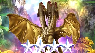 KING GHIDORAH 2019 unlock battle unit gameplay Rank arena GODZILLA BATTLE LINE ★4キングギドラ ★4モスラ