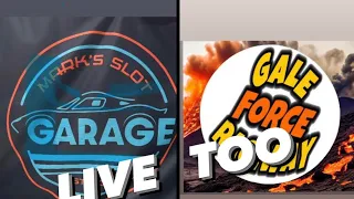 Gale Force Raceway is live AGAIN, March 23rd of 2024, from @marksslotcargarage