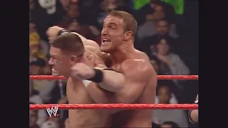 John Cena vs  Kurt Angle vs  Chris Masters   WWE Title Match Raw, Nov  28, 2005