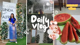 Vlog- Attending marriage💒, going out with friends, eating & more 🤍