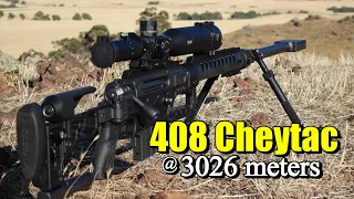 408 Cheytac at 3026 meters