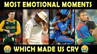 Top 5 Most Saddest moments | Cricketers Crying on field |  Emotional Moments in Cricket History Ever