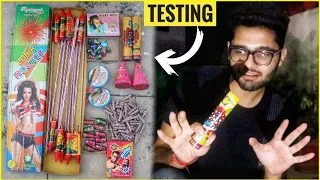 Diwali Firework Stash Testing Part-5 • Different Types Of Crackers Testing • Diwali 2021