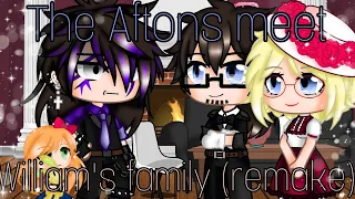 Aftons meet William's family (remake) / My AU / FNAF / gacha_duvar / #aftonfamily #fnaf