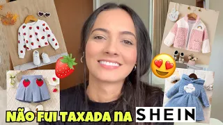 Comprei 600 reias na SHEIN e não fui taxada / roupas de menina 2 anos