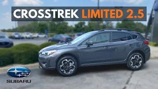 2021 Subaru Crosstrek Limited with 2.5L Engine Magnetite Gray Metallic