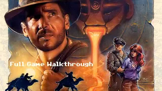 Indiana Jones and the Fate of Atlantis - PC longplay - Full Game Walkthrough - Team Path