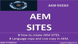 AEM Beginner #8 | AEM Sites