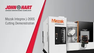 The Mazak Integrex j-200S DONE IN ONE horizontal multi-tasking machine