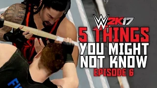 WWE 2K17 - 5 Things You Might Not Know! #6 (HIDDEN MOVES SPECIAL)