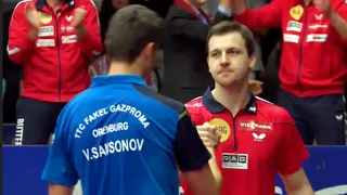 Final | Timo Boll vs Vladimir Samsonov | European Champions League Highlights