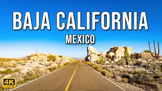 Tijuana To Cataviña Scenic Road Trip [4K] | Baja California | Explore Mexico