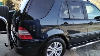 Mercedes ML 350 cleaning