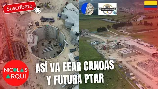 Así va Construcción de Estación Elevadora de Aguas Residuales Canoas en Soacha - Futura PTAR Canoas