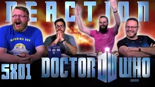 Doctor Who 5x1 REACTION!! "The Eleventh Hour"