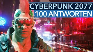 Cyberpunk 2077: 100 Antworten zu Open World, Gameplay und RPG
