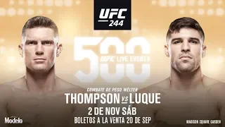 Minuto UFC 9/11/19 1