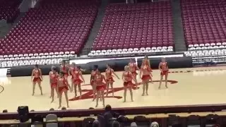 University of Alabama Dance Team Nationals 2015 Jazz