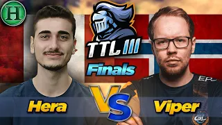 Hera vs TheViper  | TTL3 | Finals Best Of 7 | $17.300 | AoE2