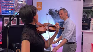 Chris Hein Solo Violin & Solo Cello live vs MIDI