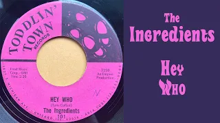 The Ingredients - Hey Who