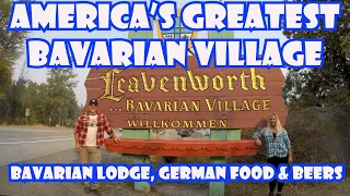 Travel to Leavenworth, WA: Enchantment Park, Breweries & Restaurants #travelvlog