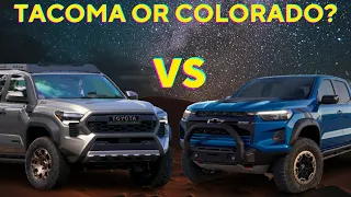 2023 Chevy Colorado vs Toyota Tacoma - Which is the best compact pickup?